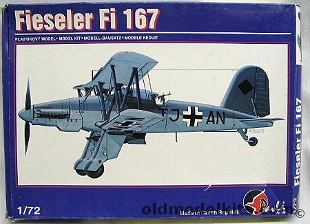 Pavla 1/72 Fieseler Fi-167 - Aircraft Carrier Based Torpedo Bomber, 72001